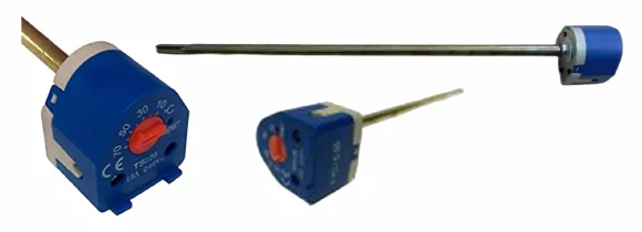 Pecol stem thermostats for water heaters
